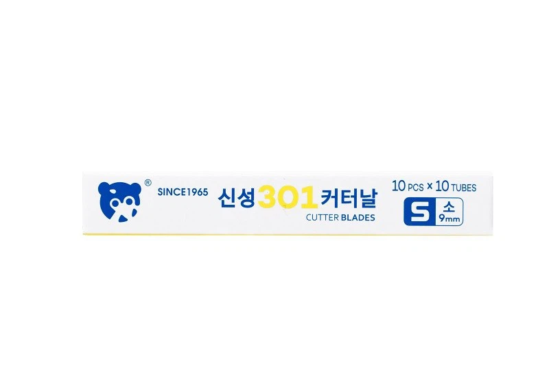 Replacement blades for snap-blade knives cube